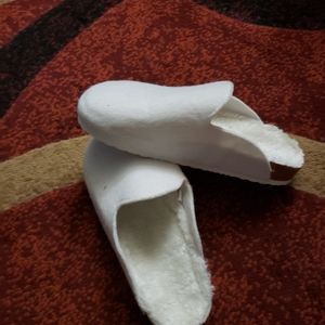 New Slip on fuzzy clogs